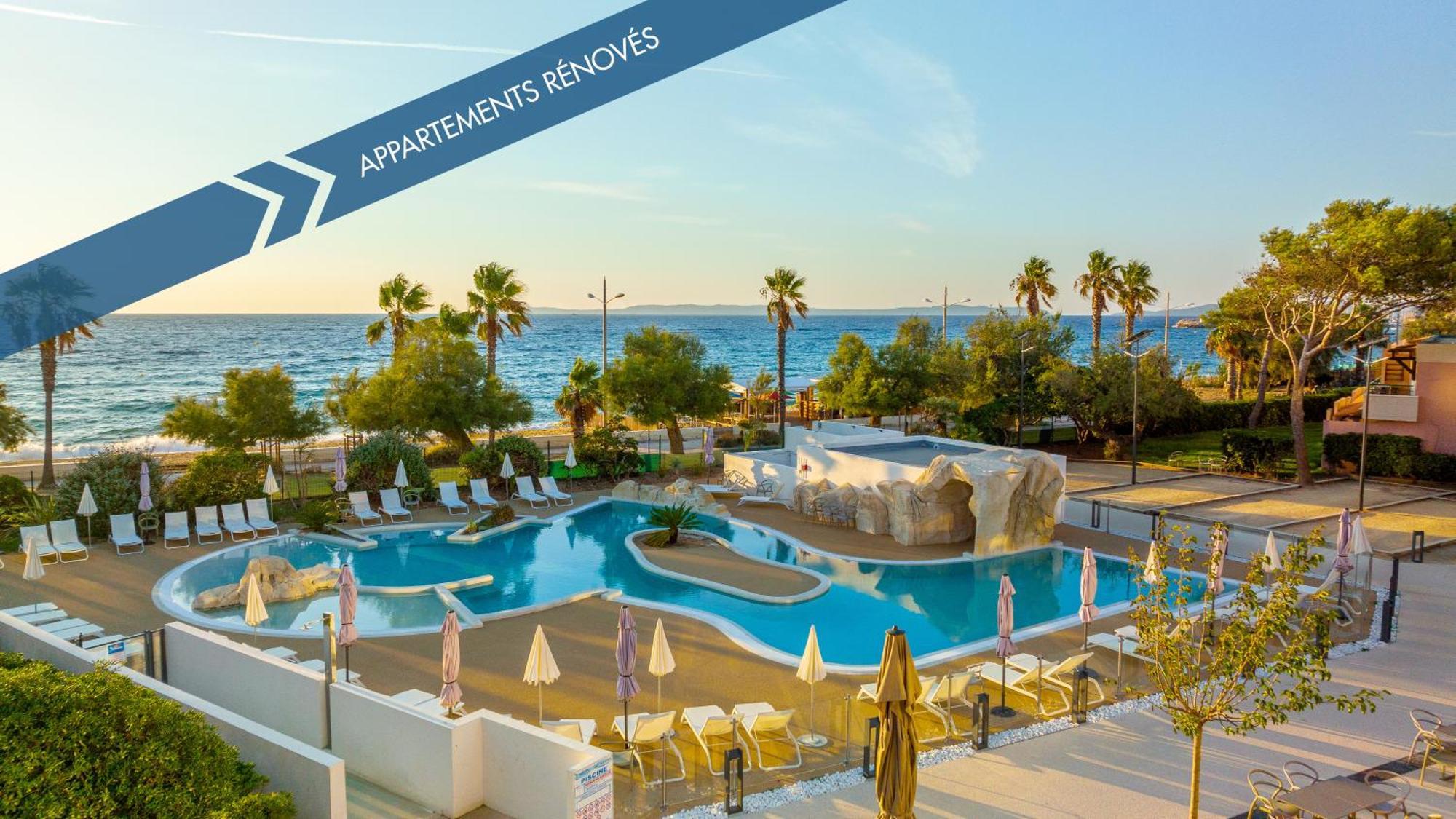 Kaliope Hotel & Residence By Oustal Del Mar Le Lavandou Esterno foto